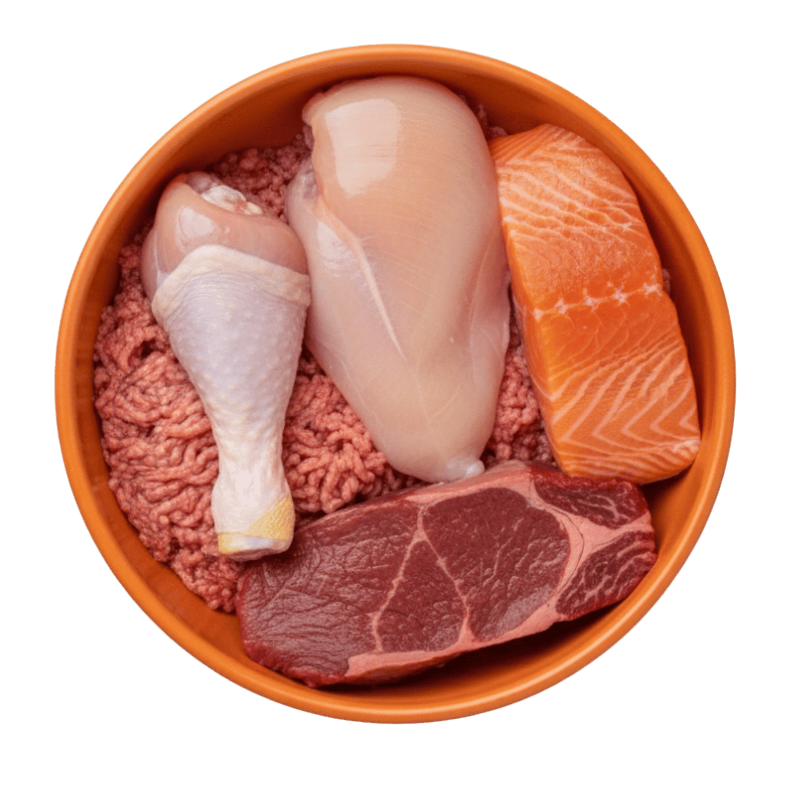 Proteína animal de calidad, base de la formulación Snouts