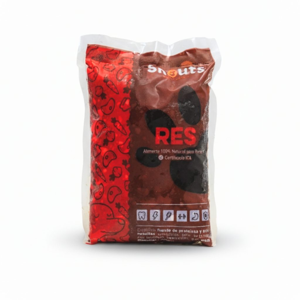 Dieta barf carne de res para perros