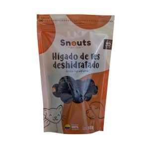 Higado de res deshidratado