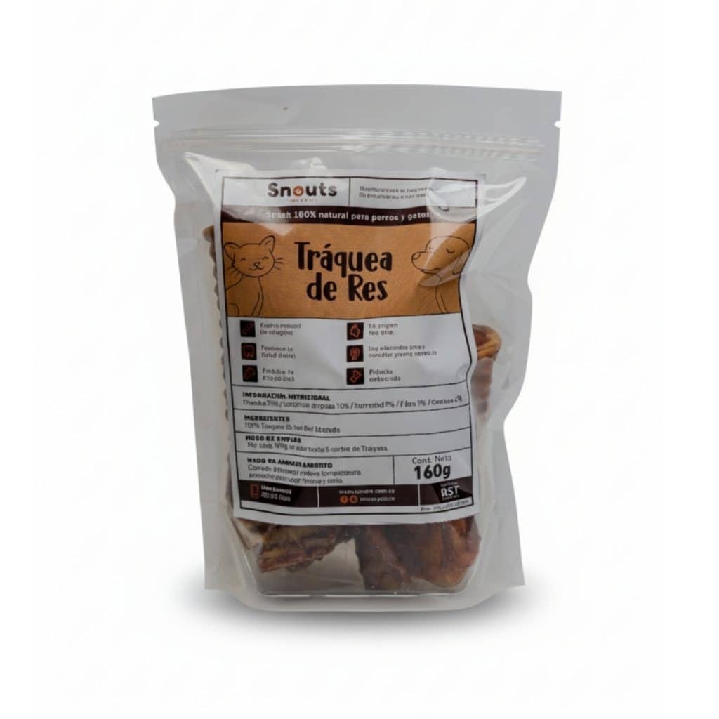 Tráquea de Res deshidratada